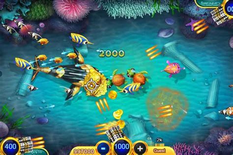 shooting fish gambling game.